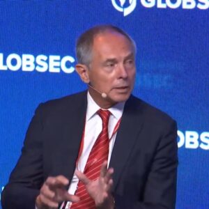 Jan Švejnar na fóru GLOBSEC 2024